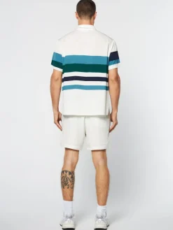 Pennellata Cabana Shirt- Gardenia/ Multi