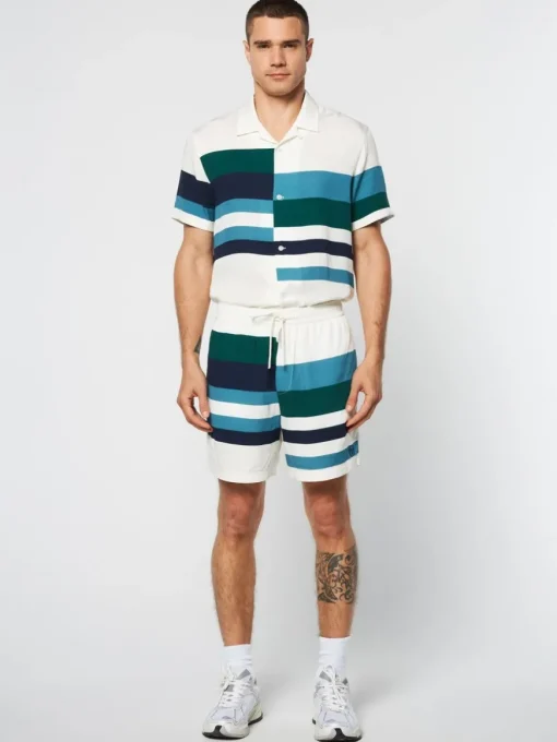 Pennellata Short- Gardenia/ Multi