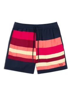 Pennellata Short- Maritime Blue/ Multi