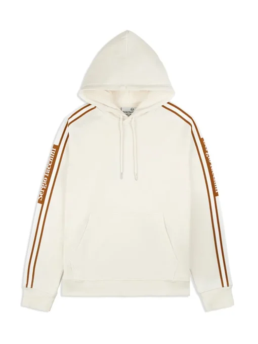 Pereto Tape Hoodie- Gardenia