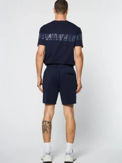 Perforata Short- Maritime Blue