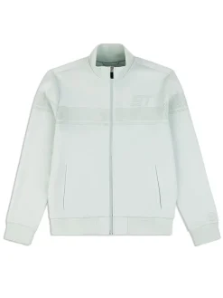Perforata Track Jacket- Surf Spray