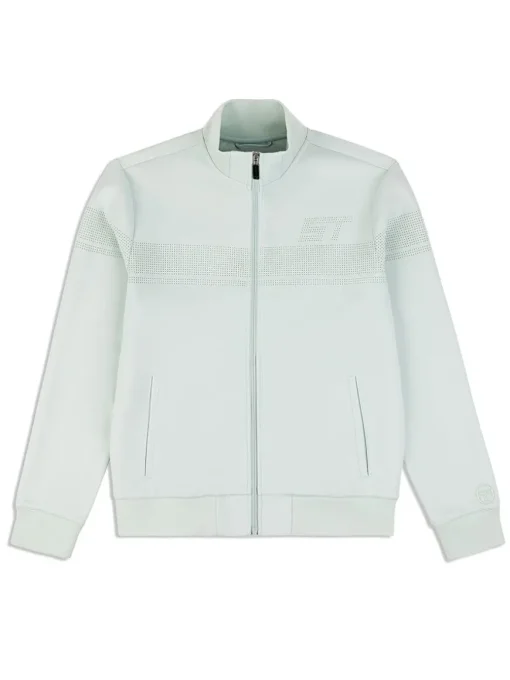 Perforata Track Jacket- Surf Spray