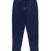 Perforata Track Pant-Maritime Blue