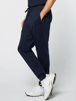 Perforata Track Pant-Maritime Blue