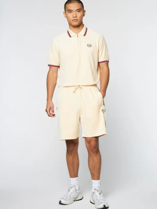 Primo Velour Short- Pearl Ivory
