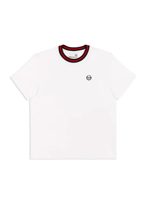 Rainer T-Shirt- White/ Adrenaline Rush