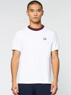 Rainer T-Shirt- White/ Adrenaline Rush