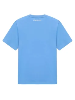 Rally Mch T-Shirt- Light Blue