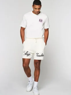 Ricamo Knit Short- Gardenia