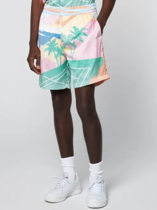 Riviera Short- Deep Mint/ Multi