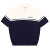 Roselli Knit Polo- Gardenia