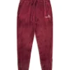 Scopeto Velour Pant-Black Beauty/ Mauve Wine