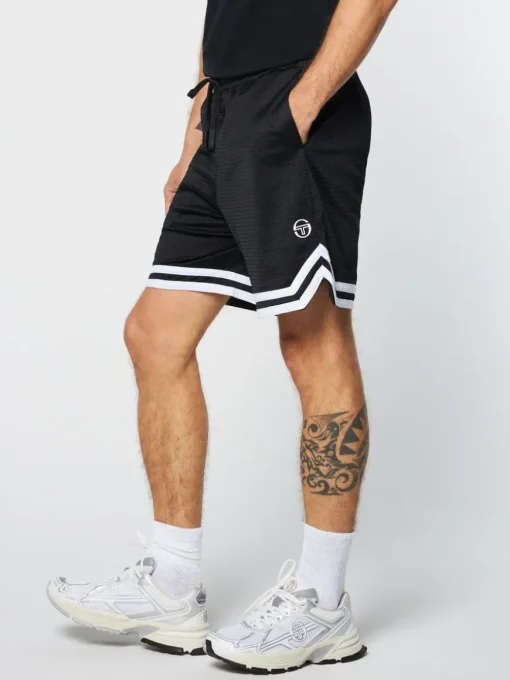 Spazio Banda Mesh Short- Black Beauty