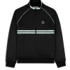 Spazio Dallas Track Jacket- Black Beauty