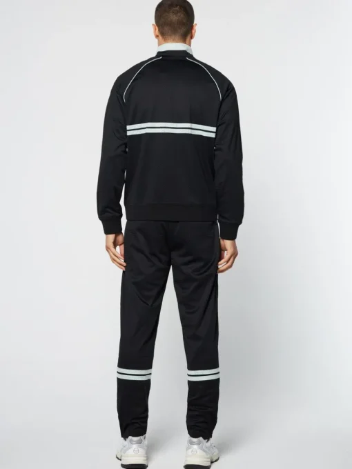 Spazio Dallas Track Jacket- Black Beauty
