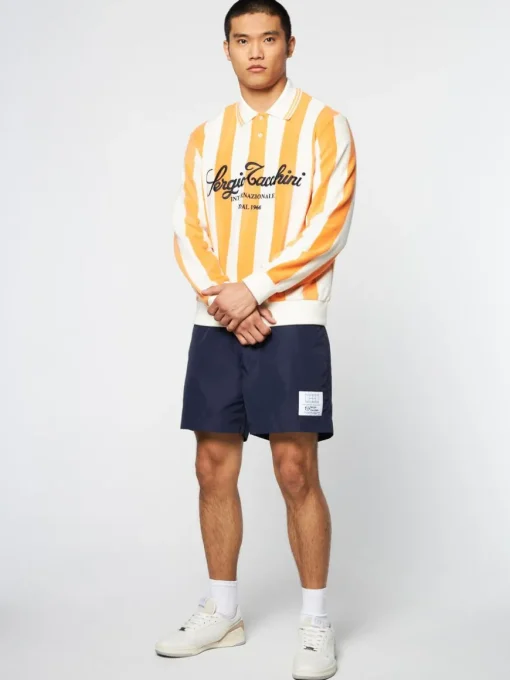 Sponda Polo- Gardenia/ Tangerine