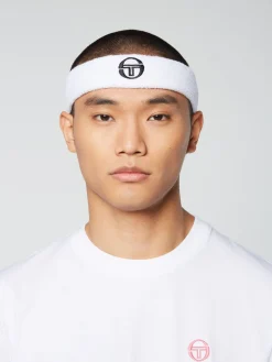 Tennis Headband- White