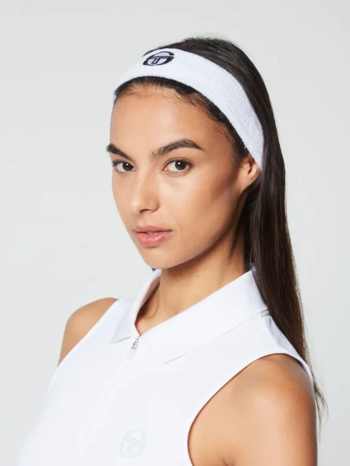 Tennis Headband- White