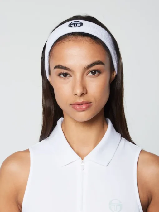 Tennis Headband- White