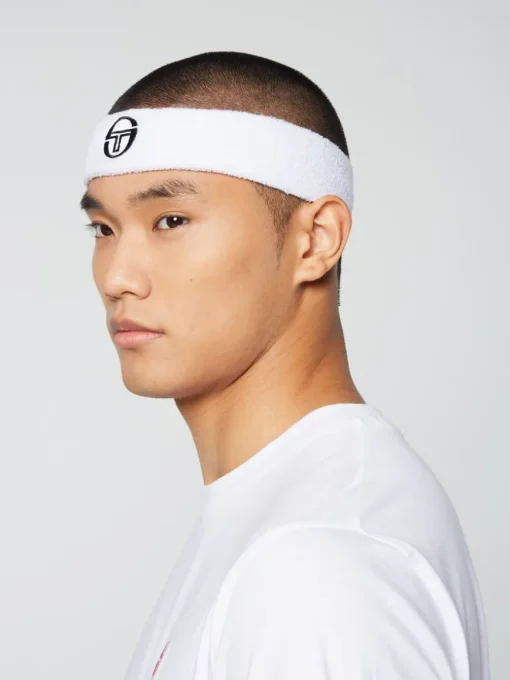 Tennis Headband- White
