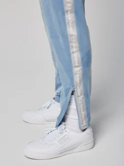 Tipo Velour Track Pant- Mountain Spring