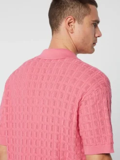 Ulivo Crochet Shirt- Wild Rose
