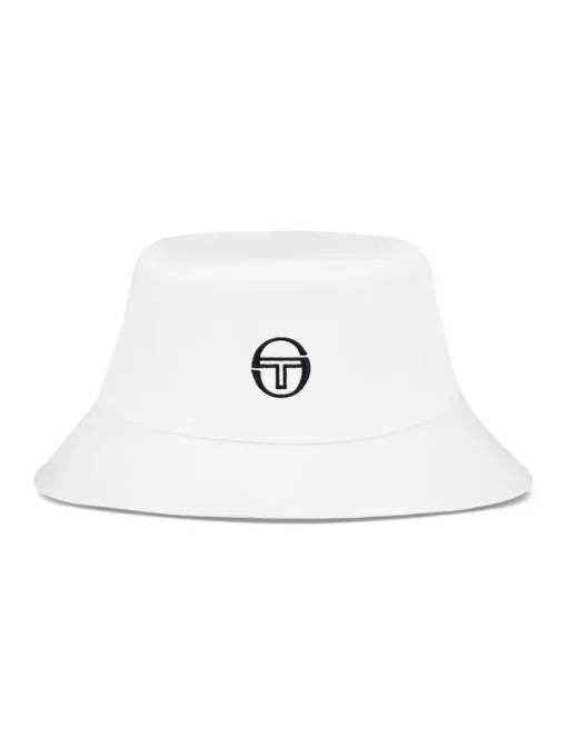 Vacanza Bucket Hat- Brilliant White
