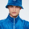 Velour Bucket Hat- Vallarta Blue