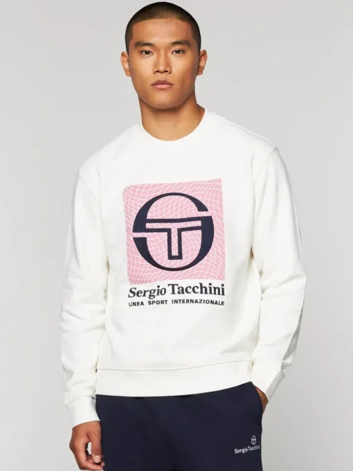 Warp Crewneck- Gardenia