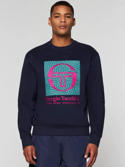 Warp Crewneck- Maritime Blue