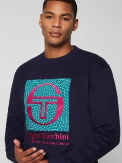 Warp Crewneck- Maritime Blue