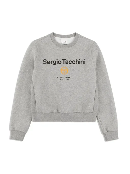 Women'S Linea Sport Crewneck- Heather Grey