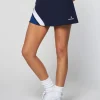 Women'S Ortica Tennis Skort- Maritime Blue