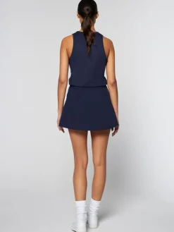 Women'S Ortica Tennis Skort- Maritime Blue