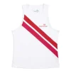 Women'S Ortica Tennis Tank- White