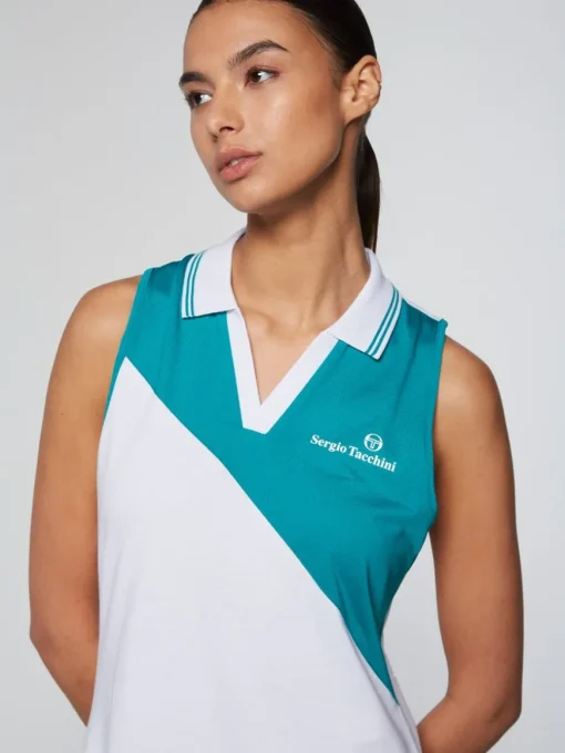 Women'S Vigentino Tennis Dress- White