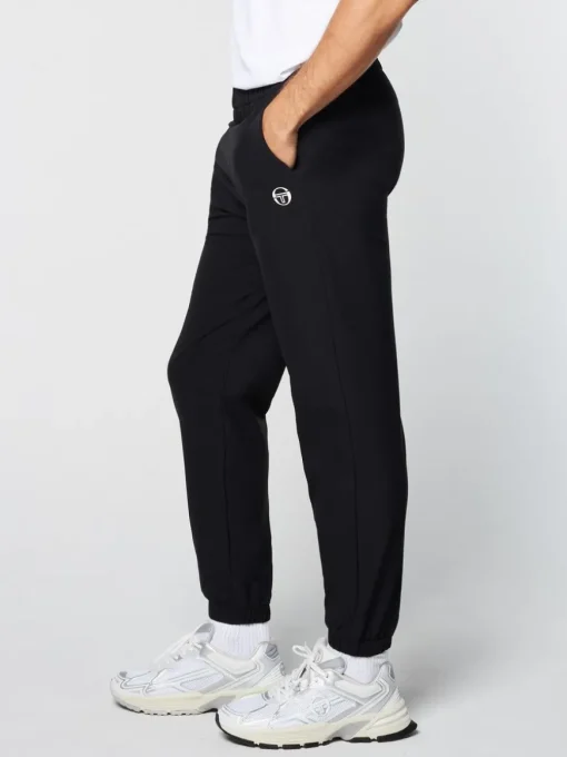 Woven Cargo Jogger Pants- Black